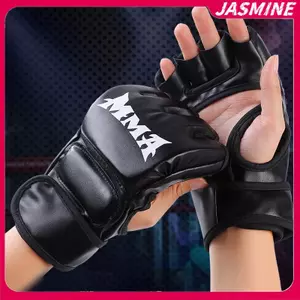 JASMINE Găng Tay Đấm Bốc Găng Tay Nửa Ngón Găng Tay Người Lớn Thiên Tính Đấm Túi Cát Chiến Đấu Găng Tay JASMINE