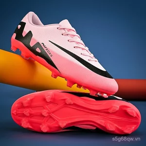 Giày Bóng Đá Nhẹ Giày Bóng Đá Chuyên Nghiệp FG TF Huấn Luyện Phù Hợp Với Cleats Cho Người Lớn Trẻ Em Unisex 0YQ8