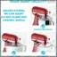Splash Guard Trong suốt Splash Guard PCTG Splash Guard cho W10616906 Tấm chắn đổ cho máy trộn KN1PS 4.5-5Qt Phù hợp với các mẫu K45SS, KSM75, KSM150PS