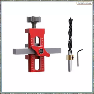 Tủ Quần Áo Tủ Cửa Bảng Rebounder Đấm Gắn Jig Chế Biến Gỗ Doweling Khoan Hướng Dẫn Định Vị Lắp Đặt Kẹp