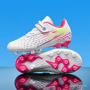 Bóng Đá Cleats Giày Bóng Đá Móc Vòng Dây Trẻ Em Phong Cách Mới Giày Bóng Đá FG TF HCYT