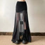 Y2K Dạo Phố Cao Cấp Lưới Chắp Vá Chia Viền Ruched Bodycon Gợi Cảm Giữa Váy Đáy