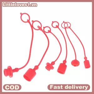 Littleloves1 1 Cặp Khớp Nối Qui Thủy Lực Nam Nắp Bụi Và Nắp Cắm Nữ Cao Su PE Đầu Nối Qui Thủy Lực Nam Vỏ Bụi VN