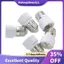 Bộ chuyển đổi ổ cắm đế bóng đèn E27 sang GU10 5 gói
