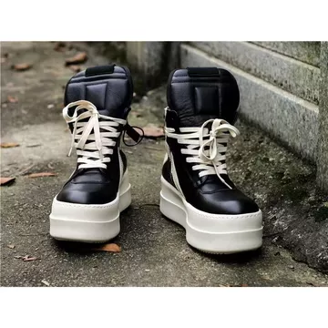 Giày thể thao cao cấp Châu Âu Mỹ 7CM Giày cao cấp Mỹ Giày tam giác đảo ngược RO Giày tăng chiều cao Giày nữ Giày thể thao Giày Cotton Giày mũi to Hợp thời trang nhỏ