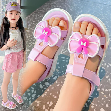 dép quai hậu bé gái sandal bé trai Xăng đan bé gái, xăng đan công chúa mùa hè, giày đi biển cho bé lớn và nhỡ, xăng đan thể thao đế mềm phong cách dễ thương hình công chúa Elsa