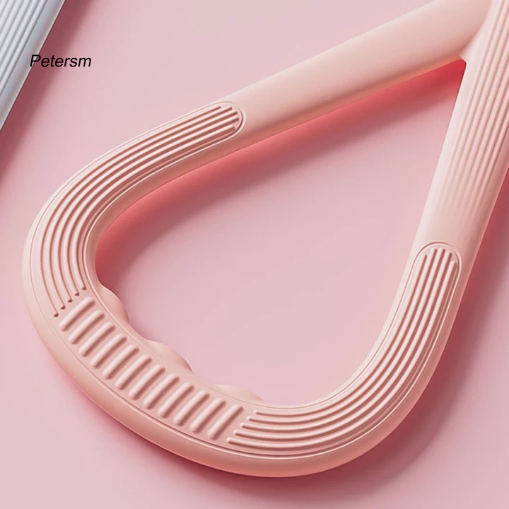 Bài tập chân PP Dây kháng lực Mở rộng ngực Dây kháng lực Silicone Chống trượt Hình 8 Dây kháng lực 25 / 35lbs – Dây đeo tập luyện sức mạnh đàn hồi dàn – 5