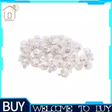 Đèn LED Bóng Đèn LED Nhựa Bóng Đèn LED Mini Đèn LED Trắng Ấm, Cho Đèn Lồng Giấy, Bóng Đèn, Tiệc Sinh Nhật