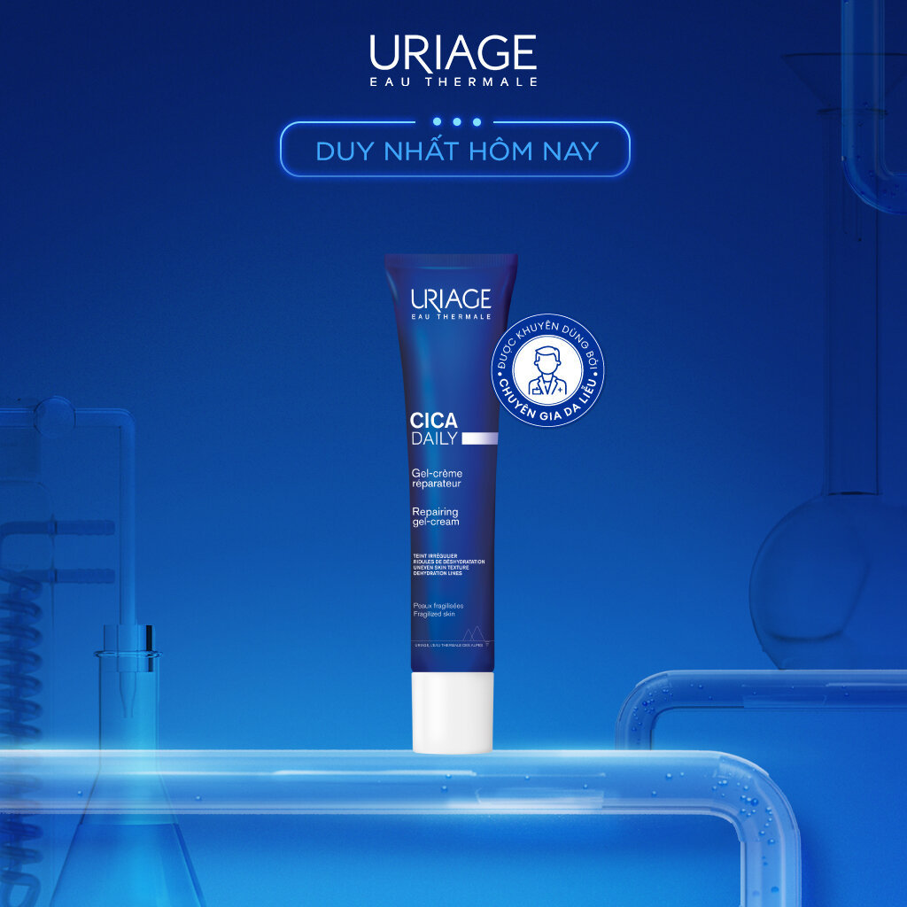Kem làm dịu và phục hồi da tổn thương hằng ngày URIAGE CICA DAILY GEL-CREAM 40ml