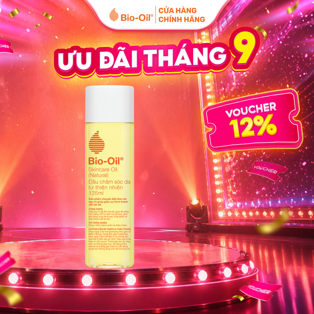 Dầu chăm sóc da từ Thiên Nhiên BIO-OIL SKINCARE OIL (NATURAL) 125ML