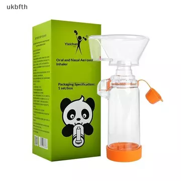 Bộ máy phun sương đệm Asthma UKB dùng tại nhà có cốc dành cho người lớn Trẻ em Trẻ sơ sinh Hỗ trợ hơi thở VN