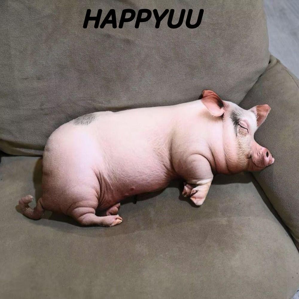 HAPPYUU Animal Body Pillow, PP Cotton Filled Soft Texture Poultry Throw ...