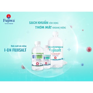 Nước Súc Miệng ION Muối Bạc Hà 680ml - Chăm sóc răng miệng, trắng răng, sát khuẩn vòm họng giảm đau họng công nghệ Nhật