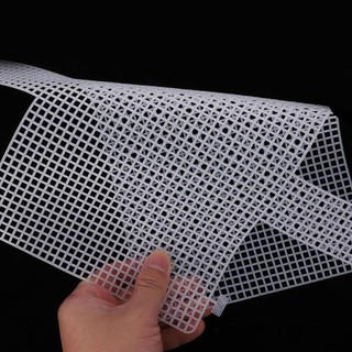 Vải lưới SPIRAKOGEO, Lưới lưới túi nhựa màu trắng, Đồ dùng làm ví Vỏ trống Dự án móc