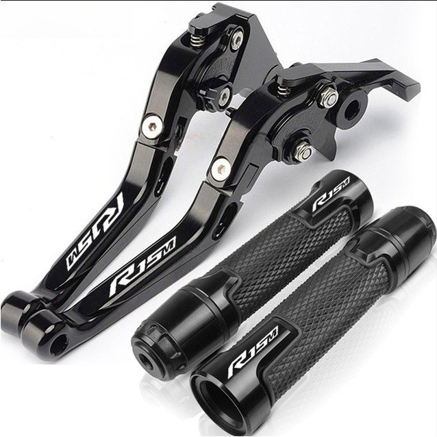 Dành Cho Xe YAMAHA R15M / R15 V4 2021-2023 Xe Máy Hợp Kim Nhôm CNC 6 Tầng Có Thể Điều Chỉnh Có Thể Gập Lại Phanh & Ly Hợp Đòn Bẩy Với Tay Cầm Tay Cầm Bộ Phụ Kiện Sửa Đổi