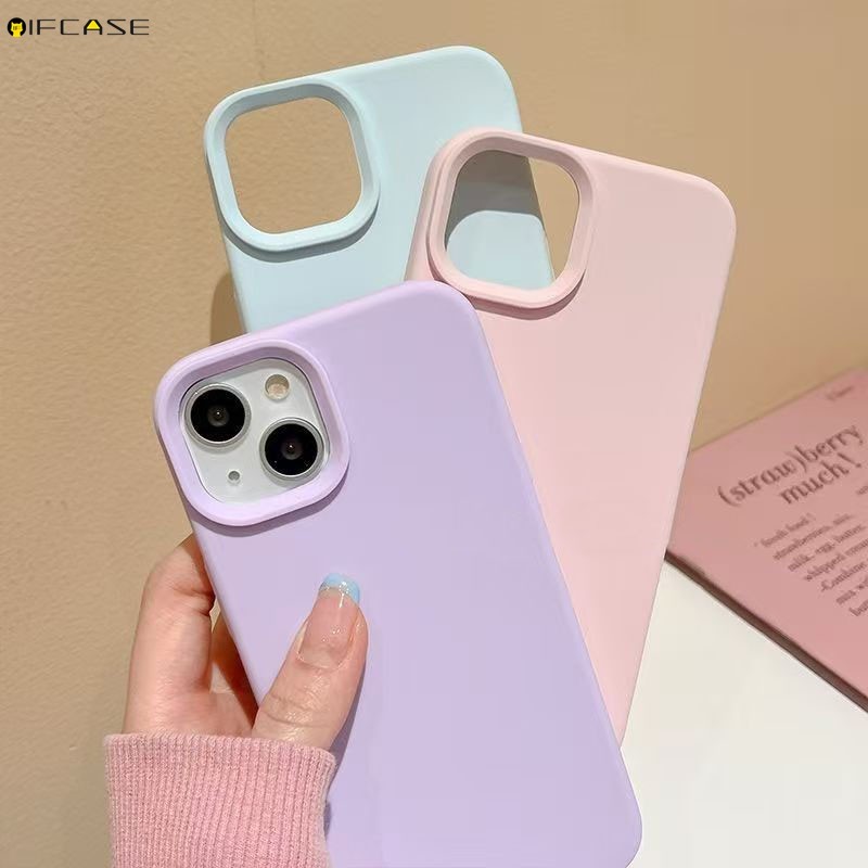 Tương Thích Cho Huawei Nova 14 13 12 P60 P50 Pro Ultra 9 Nova14 Nova13 Nova12 Vỏ Điện Thoại Màu Trơn Đơn Giản Kem Dễ Thương Màu Vàng Mờ Mờ Mờ Vỏ Mềm Vỏ Ốp Lưng