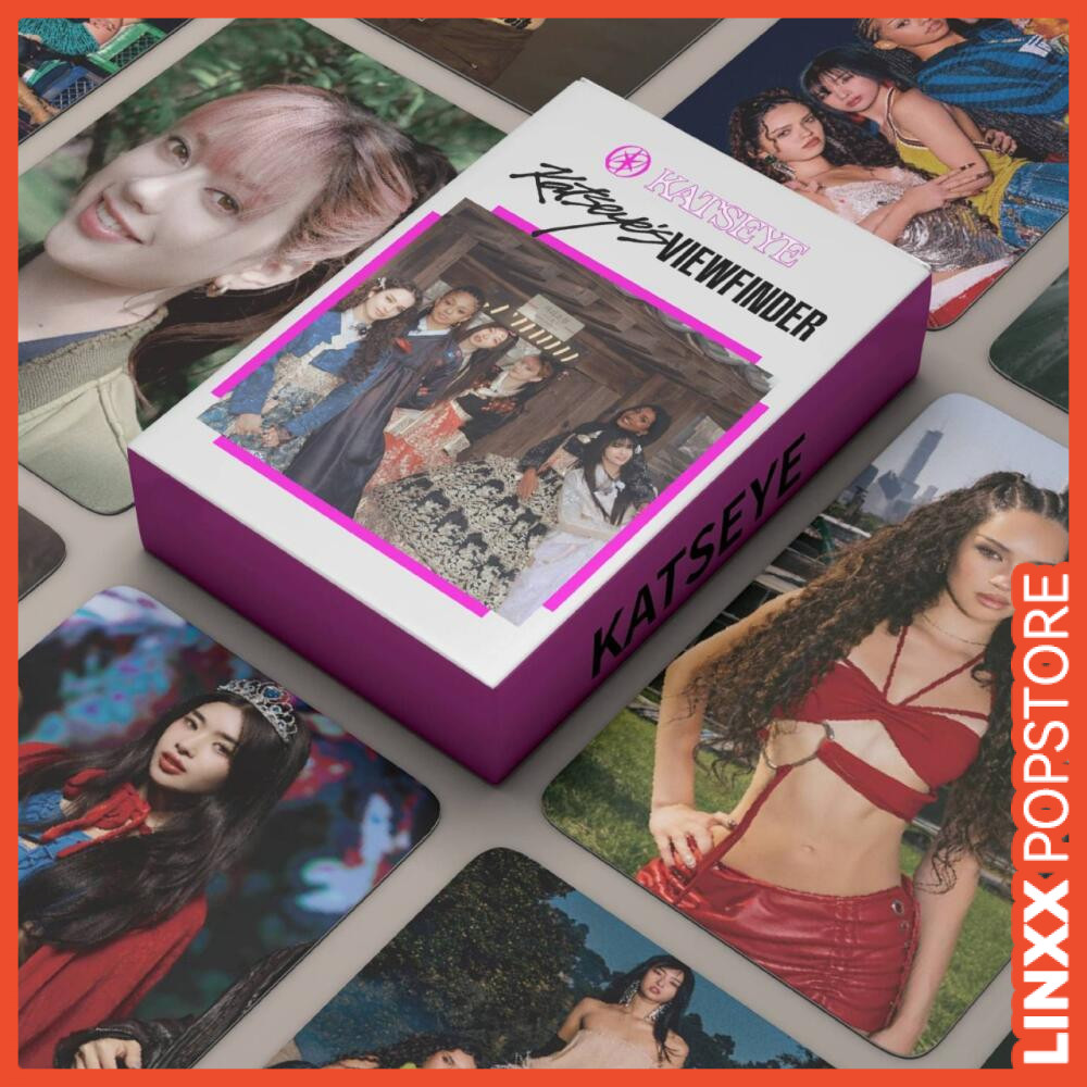LINXX 55 Chiếc KATSEYE Sophia Megan Daniela Album Lomo Cards Nhóm Cô Gái Bộ Sưu Tập Quạt Photocards Hàng Hóa Quà Tặng Ngày Lễ