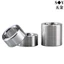 Chất liệu hợp kim nhôm Bushing Lỗ bên trong 4 / 5mm Đường kính ngoài 6 / 7 / 8mm Tay áo hình trụ rỗng dày Gioăng nhôm cách ly Tay áo bằng nhôm