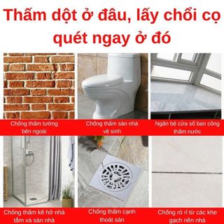 AIMVUKES  Keo dán sửa chữa vết nứt trên bề mặt trong suốt chống thấm nước kèm cọ