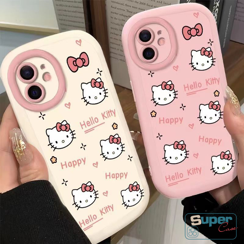 Ốp Lưng Cho Redmi 13 10C 14C A3 12C 9C 11A 12 10 9T A1 9C NFC 10A A2 NOTE 11S 9 13 9S 10 12 11 10S PRO MAX Plus Dễ Thương Hello Kitty Trái Tim Tình Yêu Bảng Chữ Cái Doodle Bìa Mềm