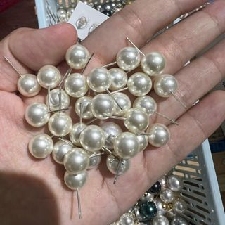 [ N1118 ] - Vòng Cổ, Dây Chuyền Ngọc Trai Nhân Tạo Mix Hạt Lớn Nhỏ, khoá sang trọng