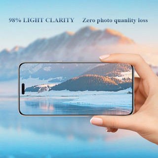 Lereach cho Honor Magic7 Pro / Magic V5 / Magic6 Pro Kính Cường Lực Bảo Vệ Ống Kính Máy Ảnh, Căn Chỉnh Chính Xác