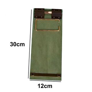 Bộ sổ tay Kraft RISEDOT, DIY Crafts Retro Vintage Clipboard, Handmade có thể đổ lại Giấy Kraft cuộn treo Giấy viết để ghi chú