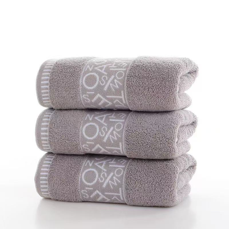Khăn 100% cotton nguyên chất, thấm hút tốt, thích hợp để rửa mặt và lau các bề mặt khác nhau.