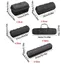 Hộp đồng hồ di động CODECOVED, Hộp trưng bày đồng hồ chống nước 2 / 3 / 4 / 5 / 6 khe cắm, Đóng dây kéo độc đáo có tay cầm Túi lưu trữ đồng hồ chống trầy xước cho nam