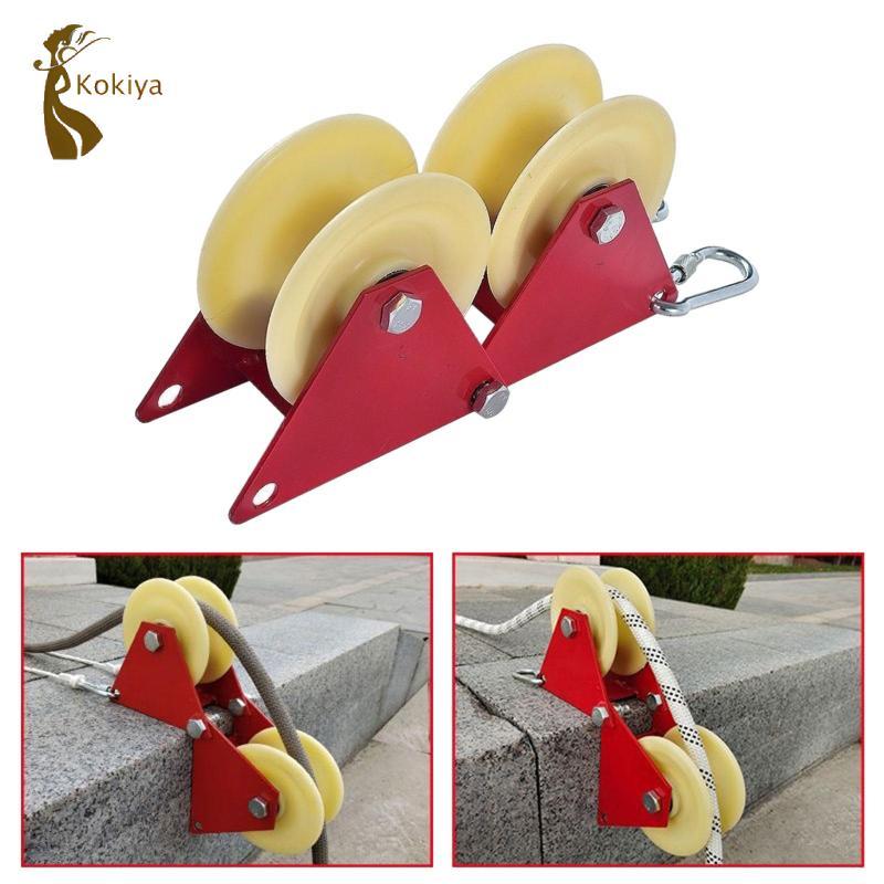 Dây rút ròng rọc cáp với bánh xe nâng chiều cao và cuộn giảm ma sát, hướng dẫn sử dụng chi tiết