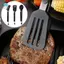 Một Thép Không Gỉ Silicon Nhà Bếp Kẹp Bbq Kẹp Salad Dụng Cụ Nấu Ăn Thực Phẩm Phục Vụ Lưỡi Thiết Bị Nhà Bếp Phần
