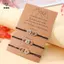 3 Cái / bộ Gia Đình Em Gái Quà Tặng Vòng Tay Lời Hứa Pinky Vòng Tay Mối Quan Hệ Tình Bạn Cho Những Người Bạn Thân Nhất Chị Em Gia Đình Dropship [Mina]