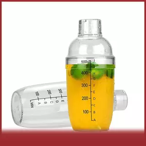 Cod Nhựa Cocktail Shaker Tay Shaker Cup Với Quy Mô 350Ml/530Ml/700Ml/1000Ml Sữa Trà Rượu Uống Shaker Thanh Công Cụ