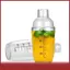 Cod Nhựa Cocktail Shaker Tay Shaker Cup Với Quy Mô 350Ml/530Ml/700Ml/1000Ml Sữa Trà Rượu Uống Shaker Thanh Công Cụ