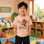 Áo thun bé trai form rộng gấu con hình in Cá tính bé từ 2-12 tuổi