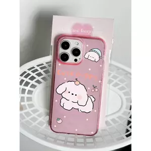 Mây trắng chó trắng Ứng dụng iPhone 1716 promax trường hợp iPhone 15P mới 14/11/12/13