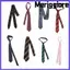 Thắt lưng sọc MERIGGIARE, Khăn quàng cổ bằng vải Polyester mát mẻ, Phụ kiện trang trí dài Skinny hợp thời trang Dây buộc cổ sọc nam nữ