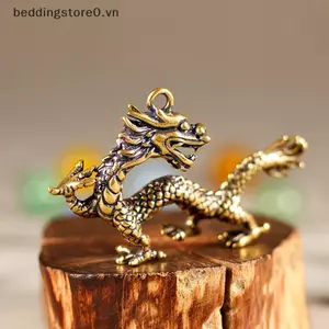 COD Quái Vật Trung Quốc Tượng Rồng Đồng Tượng Đồ Trang Trí Cổ Đồng Thần Thoại Động Vật Thu Nhỏ Trang Trí Nhà Cửa Thủ Công Bộ Sưu Tập MỚI