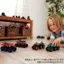 Hot Wheels Monster Truck Transporter Assortment – 4-Pack Die-Cast Mini Trucks, Assorted Colors, Ages 3+