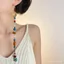 Phong Cách Dân Tộc Nhiều Màu Sắc Đá Tự Nhiên Đính Hạt Tua Rua Bông Tai Nữ Thiết Kế Niche Bông Tai Retro Bohemian