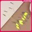 JASMINE 1 Cái 2 Móc Câu Cá Tóc Giàn Khoan Móc Iseni Móc Barb Cá Chép Móc Câu Cá Sẵn Sàng Sử Dụng Size3 # -14 # Cá Chép Giàn Khoan Mồi Câu Cá JASMINE