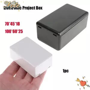 NOTE1 70 / 100mm Hộp Dự Án Điện Tử 2 Màu 2 Kích Thước Chọn Nhựa ABS Trắng Đen Nhạc Cụ