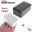 NOTE1 70 / 100mm Hộp Dự Án Điện Tử 2 Màu 2 Kích Thước Chọn Nhựa ABS Trắng Đen Nhạc Cụ