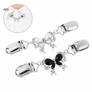 JULYHOT Thời Trang Nơ Cardigan Áo Len Áo Pin Khăn Choàng Thổ Cẩm Kẹp Du Khăn Kẹp Massivedeals