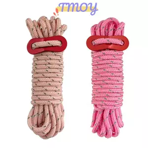 TMOY 6mm Ro Leo Dây 4 mét, An toàn ngoài trời Leo núi Vật lộn cứu sinh Thoát hiểm Descender Abseiling Dây câu cá TMOY