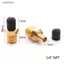 Ziyulinyuk 1 / 4 NPT 1 / 8 NPT Airpressor Tanks Van đổ đầy Van đồng thau chống ăn mòn Van Schrader (M) Đầu nối lõi van lốp tự động VN