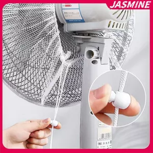 JASMINE Lưới Quạt Có Dây Rút Quạt Che Bụi An Toàn Cho Bé Bảo Vệ Ngón Tay Trẻ Em Bảo Vệ Ngón Tay Lưới Nylon Lưới Mùa Hè Nhà JASMINE