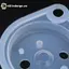 GE Máy Nước Nóng Silicon Màng 5 Cái 50mm Hình Bầu Dục Lỗ nghiêng Chống Mài Mòn Cho Căn Hộ Máy Nước Nóng Bảo Trì Thường Ngày Sử Dụng VN