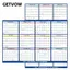 Công cụ lập kế hoạch 12 tháng GETVOW, có thể xóa được ướt & khô Jan. 2027 - Tháng mười hai. Lịch lập kế hoạch tiếng Anh hàng năm 2027, Lớp học tường lớn nhiều lớp có thể đảo ngược cao cấp