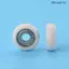 1Pc 608 ZZ 8 * 30 * 8.5mm POM Nylon Con Lăn Bánh Xe 608ZZ Mang Ròng Rọc Bánh Xe Nhựa [Vn]